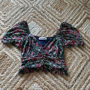 Urban Outfitters Flowered Top